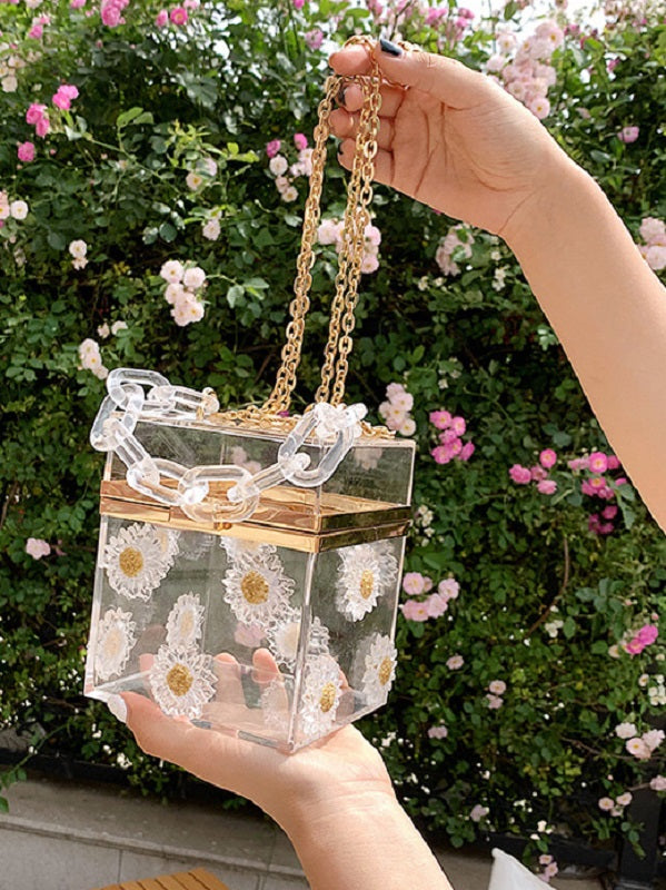 Popular Transparent Small Design Shoulder Bags Mssza