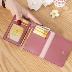 Printed Floral Large Capacity Wallet Mssza