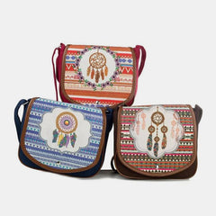 Printed National Nylon Travel Crossbody Bags Mssza