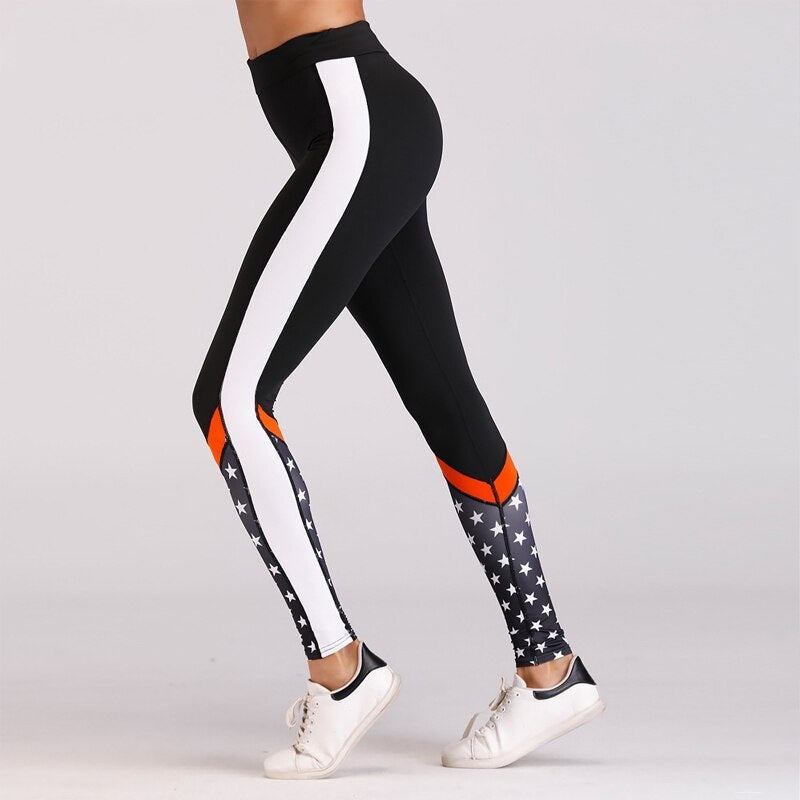 Printed Scrunch Fitness Yoga Leggings Mssza
