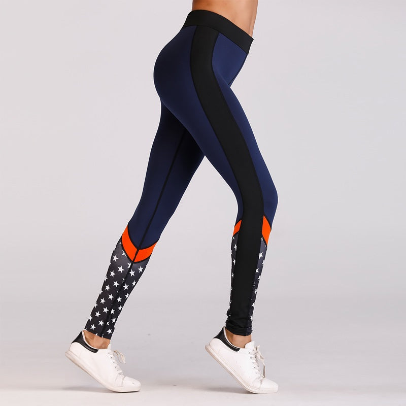 Printed Scrunch Fitness Yoga Leggings Mssza