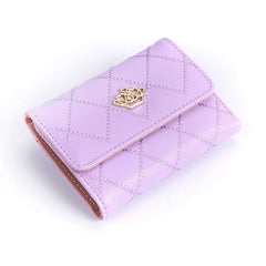 Pu Leather solid Card Holder small wallets Mssza