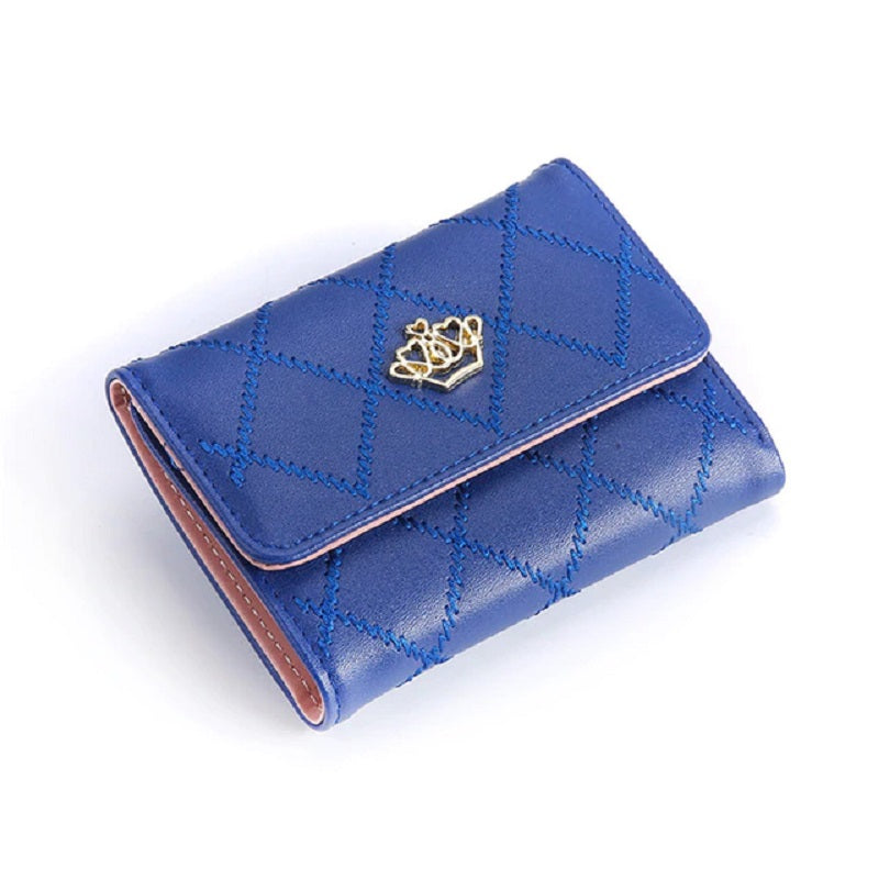 Pu Leather solid Card Holder small wallets Mssza