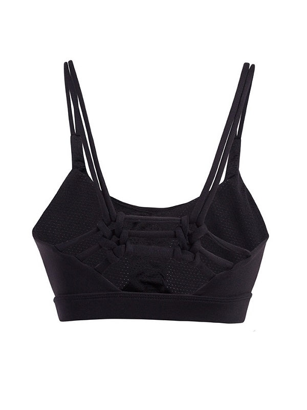 Pure Color Twist Cropped Yoga Tanks Mssza