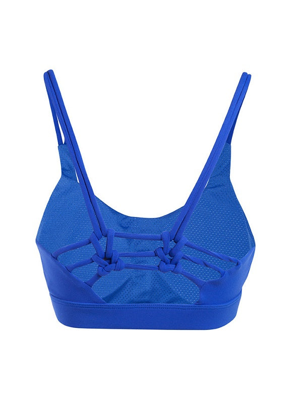 Pure Color Twist Cropped Yoga Tanks Mssza