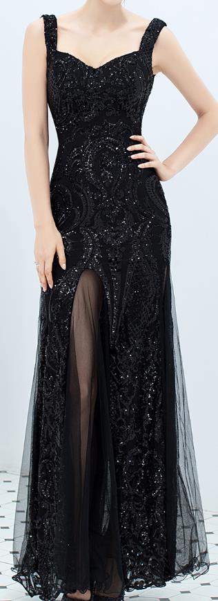 Mermaid Long Prom Gown Gold Evening Dresses Mssaz Desses