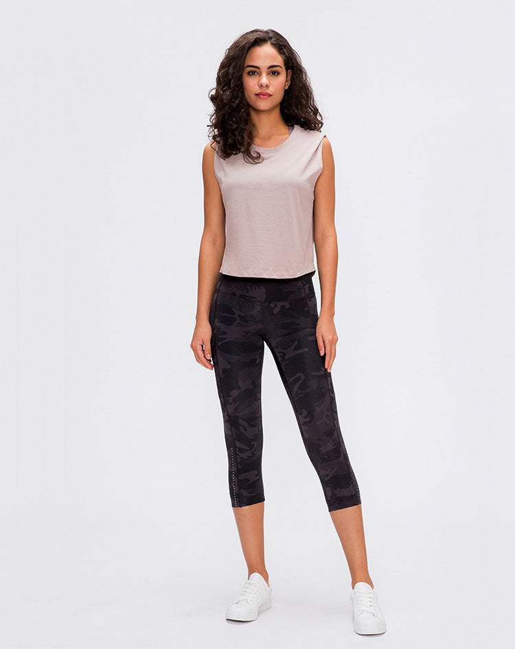 Quick Dry Cotton Fitness Gym Sport short blouses Mssza