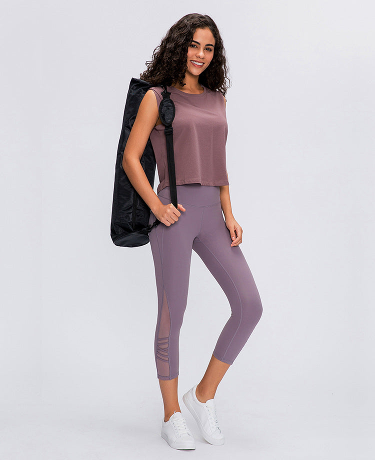 Quick Dry Cotton Fitness Gym Sport short blouses Mssza