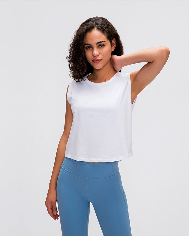 Quick Dry Cotton Fitness Gym Sport short blouses Mssza