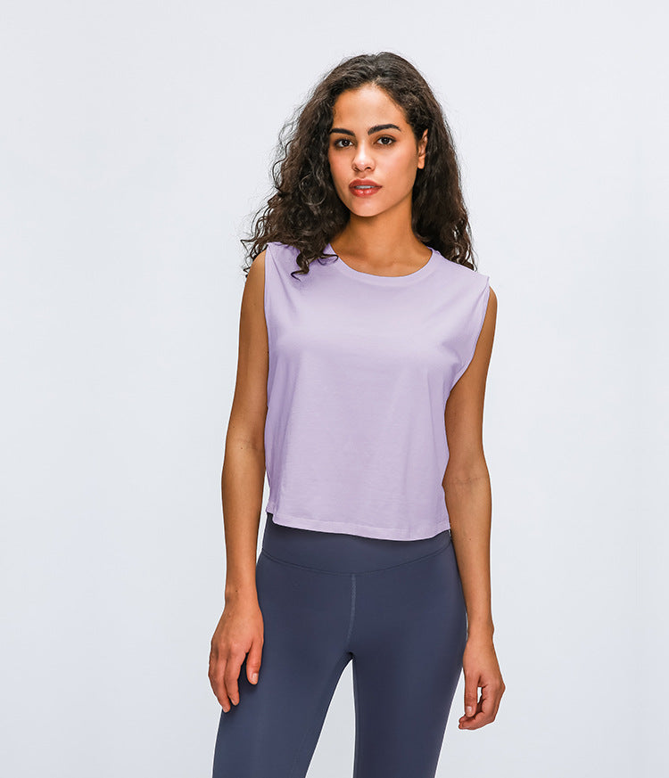 Quick Dry Cotton Fitness Gym Sport short blouses Mssza