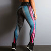 Quick Dry High Elastic Digital Printing Letters Sports Yoga Fitness Leggings Mssza