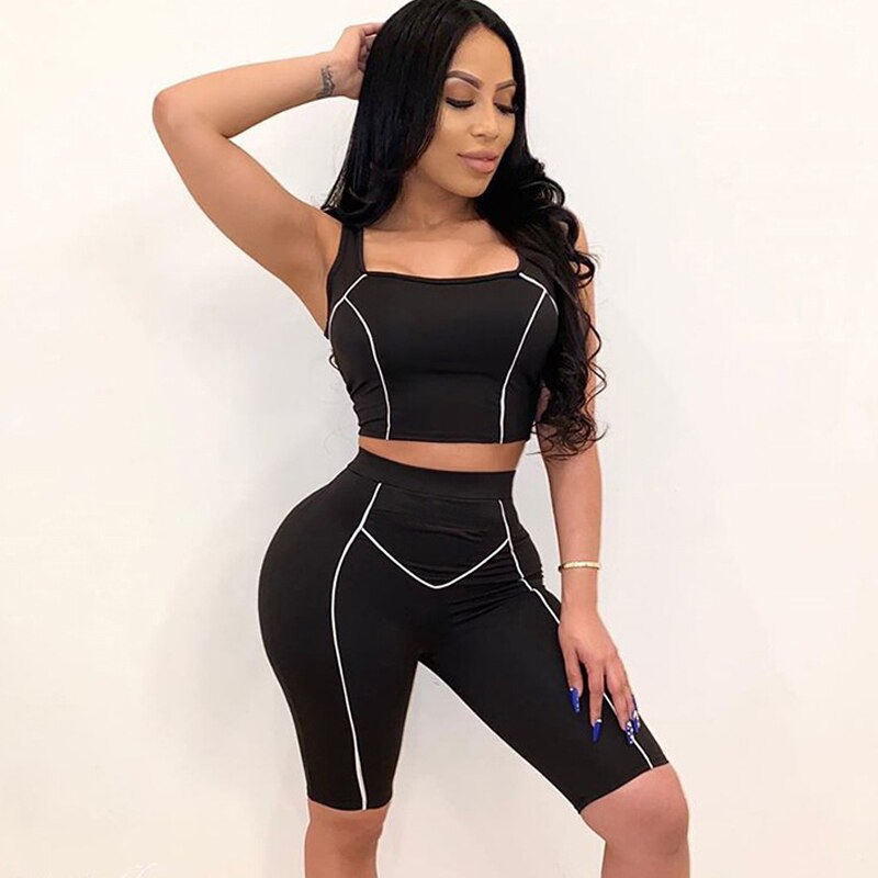 Reflective Strips Sports 2 Pieces Set Mssza