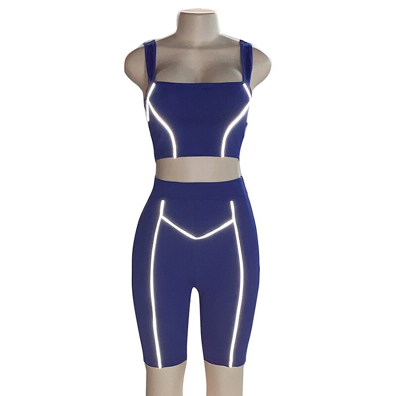 Reflective Strips Sports 2 Pieces Set Mssza