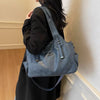 Retro Color High Quality Soft Leather Cross-body Travel Handbag Mssza