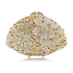 Retro Crystal Handbag Clutch Mssza
