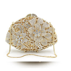 Retro Crystal Handbag Clutch Mssza