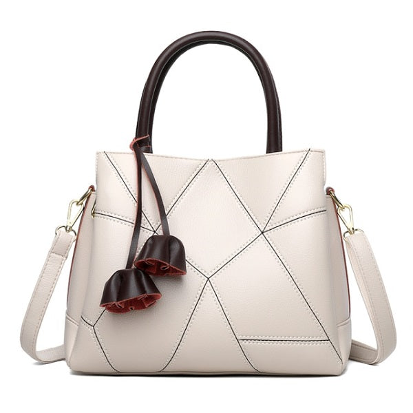 Retro Elegant Crossbody PU Leather Handbag Mssza