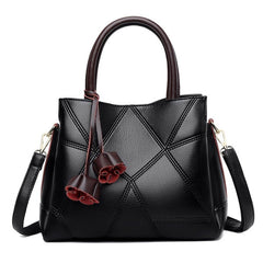 Retro Elegant Crossbody PU Leather Handbag Mssza