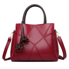 Retro Elegant Crossbody PU Leather Handbag Mssza