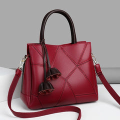 Retro Elegant Crossbody PU Leather Handbag Mssza