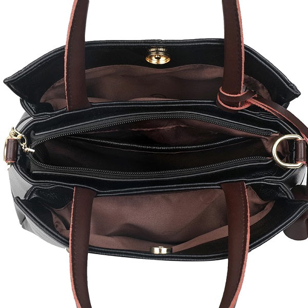 Retro Elegant Crossbody PU Leather Handbag Mssza