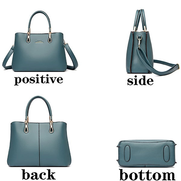 Retro High Quality PU Leather Handbags Mssza