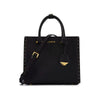 Retro Rivet Leather Large Capacity Cross Shoulder Casual Tote Bags Mssza
