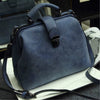 Retro Mobile Messenger Shoulder Large Capacity Doctor Clutch Bag Mssza