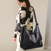 Retro Multifunction Designer Leather Large Capacity Totes Handbags Mssza