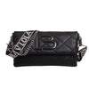 Retro PU Leather Large Capacity Square Simple Chain Shoulder Crossbody Bag Mssza