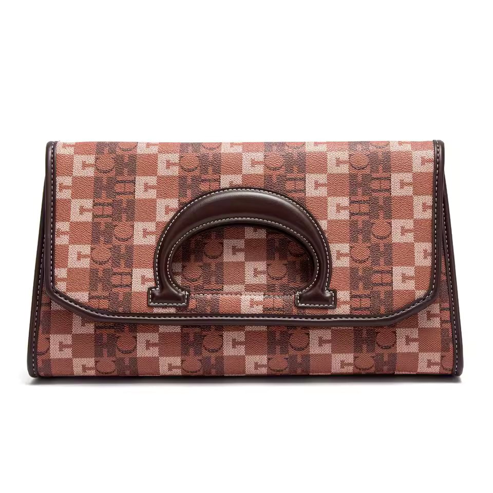 Retro Printed Design Storage Bag New Fold Able Wallet Handbag Mssza