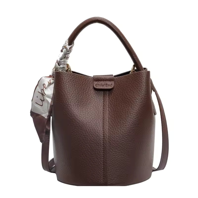 Retro Silt Pocket Small Crossbody Super Fire Bucket Bag Mssza