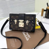 Retro Solid Small Box Shoulder Crossbody Bag Mssza
