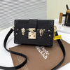 Casual Solid Haps Small Box Shoulder Crossbody Bag Mssza