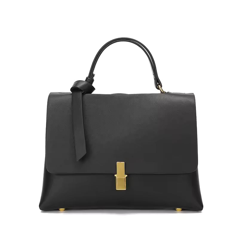 Retro Solid Sequined Texture With Simple Oblique Span Versatile Shoulder Bag Mssza