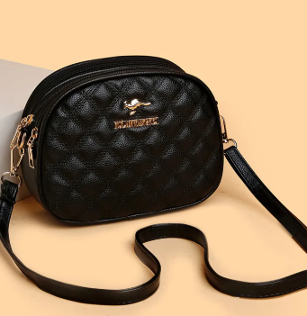 Retro Trendy Versatile Temperament High-end Round Cake Shoulder Crossbody Bag Mssza
