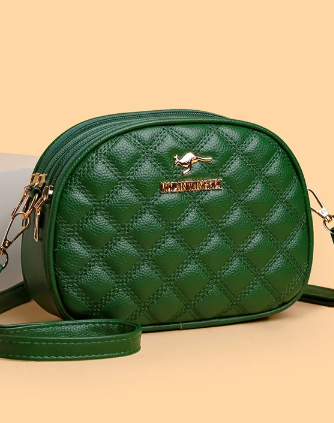 Retro Trendy Versatile Temperament High-end Round Cake Shoulder Crossbody Bag Mssza