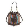 Retro Versatile Classic Contrasting Color Niche Bucket Messenger Crossbody Shoulder Bag Mssza