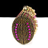 Rhinestone Decoration Bags and Peep Toe High Heels Banquet Shoes Mssza