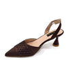 Rhinestone-Embellished Party High Heels for Special Occasions Shoes With Matching Handbag Mssza