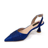 Rhinestone-Embellished Party High Heels for Special Occasions Shoes With Matching Handbag Mssza