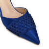 Rhinestone-Embellished Party High Heels for Special Occasions Shoes With Matching Handbag Mssza