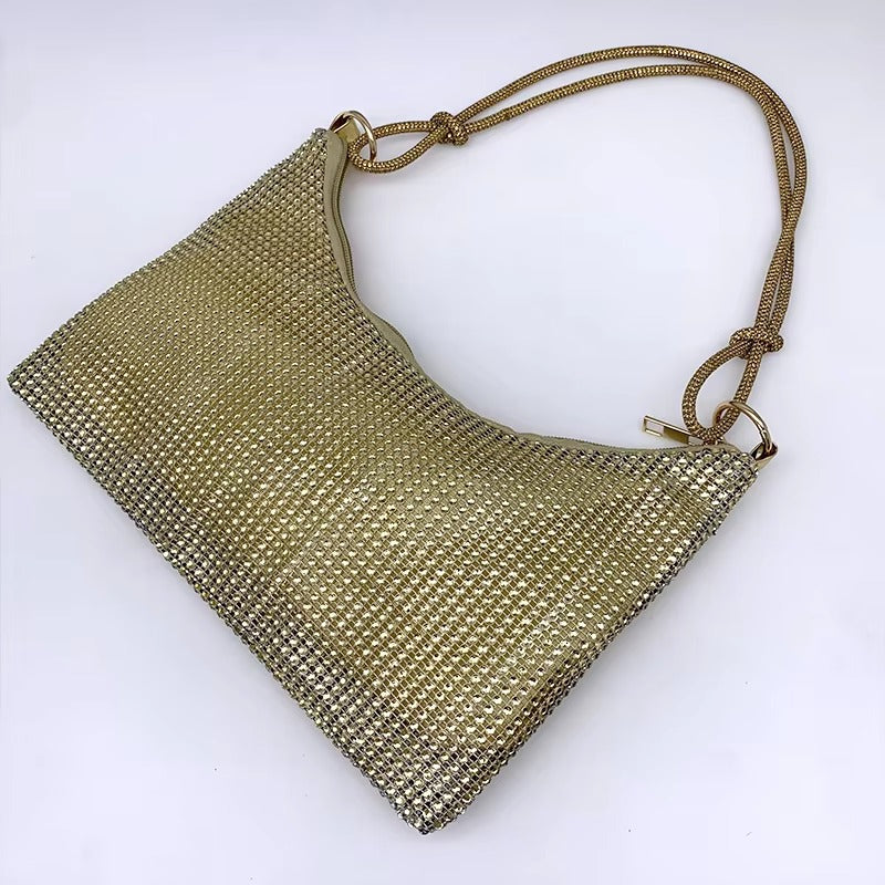 Rhinestones Crystal Dinner Party Wedding Handbag Designer Shoulder Bags Mssza