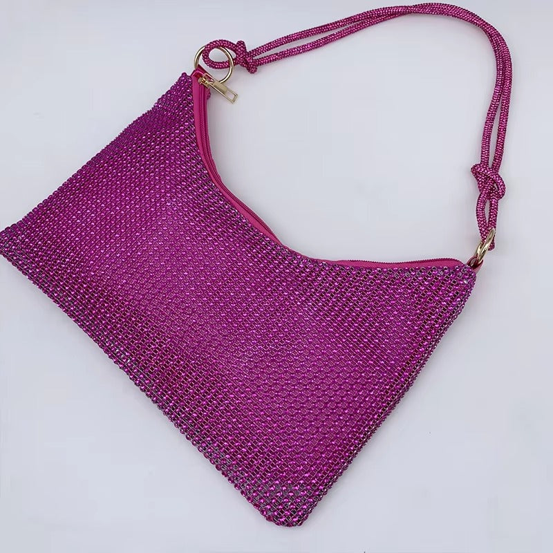 Rhinestones Crystal Dinner Party Wedding Handbag Designer Shoulder Bags Mssza