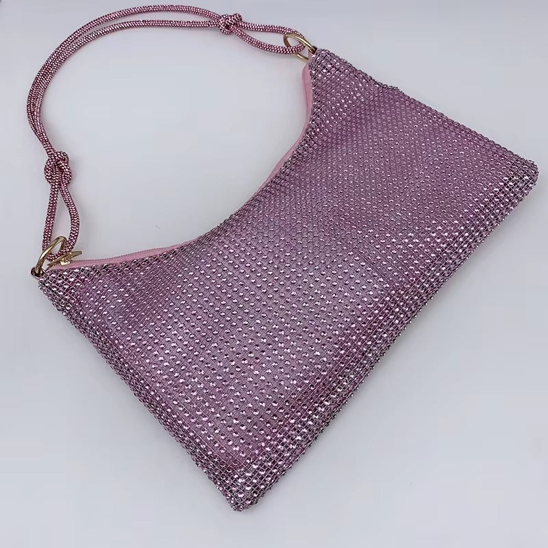 Rhinestones Crystal Dinner Party Wedding Handbag Designer Shoulder Bags Mssza