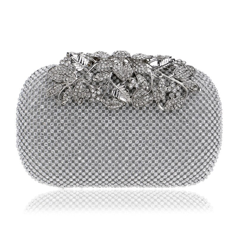 Rhinestones Crystal Wedding Clutch Handbags Mssza