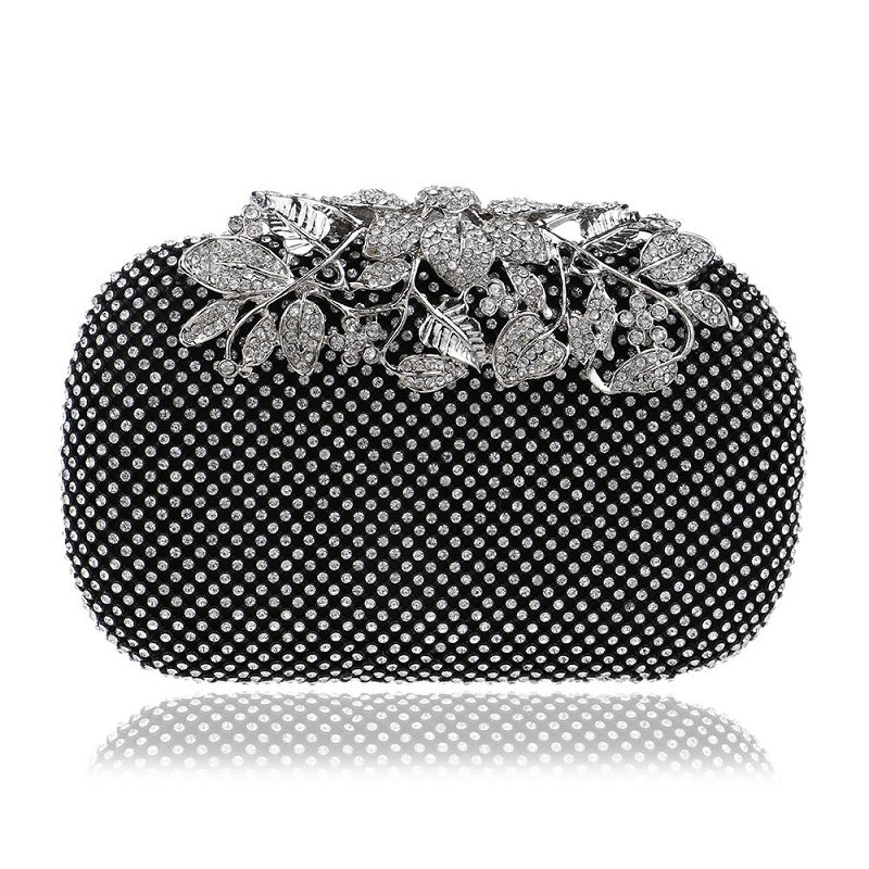 Rhinestones Crystal Wedding Clutch Handbags Mssza