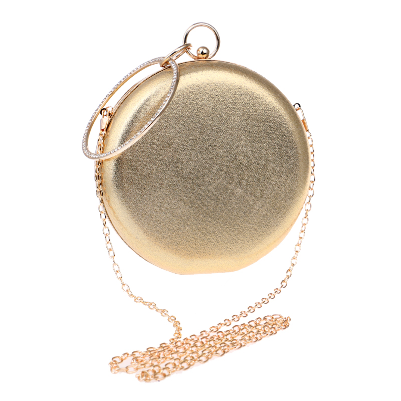 Rhinestones Metal Luxurious Women Evening Bag Mssza