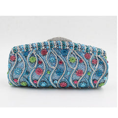 Rhinestones Wedding Crystal Clutch Mssza