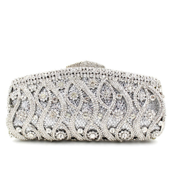 Rhinestones Wedding Crystal Clutch Mssza